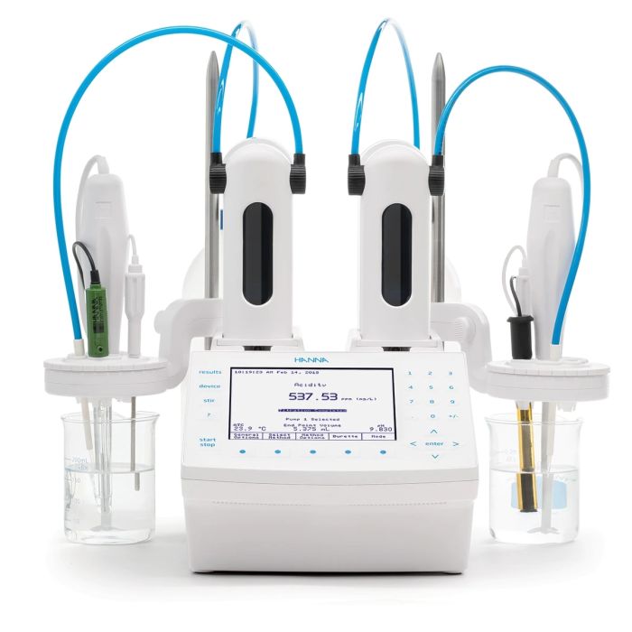 HI932 Automatic Potentiometric Titration System (pH/mV/ISE)